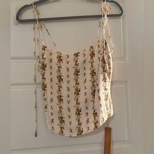 Reformation Floral Tank